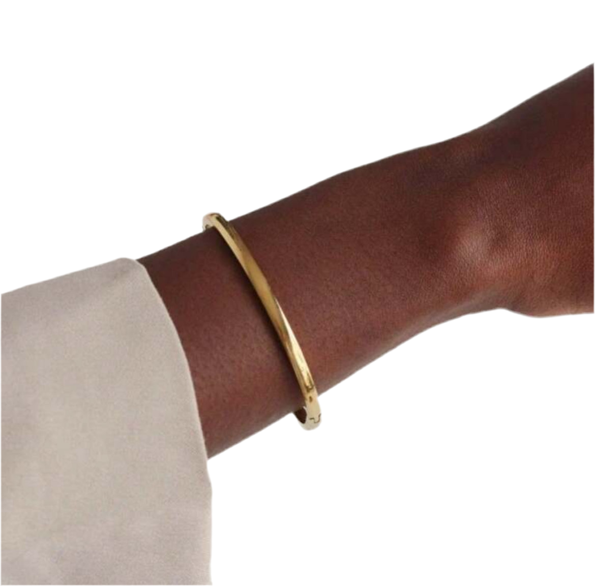 Smooth Gold Bangle