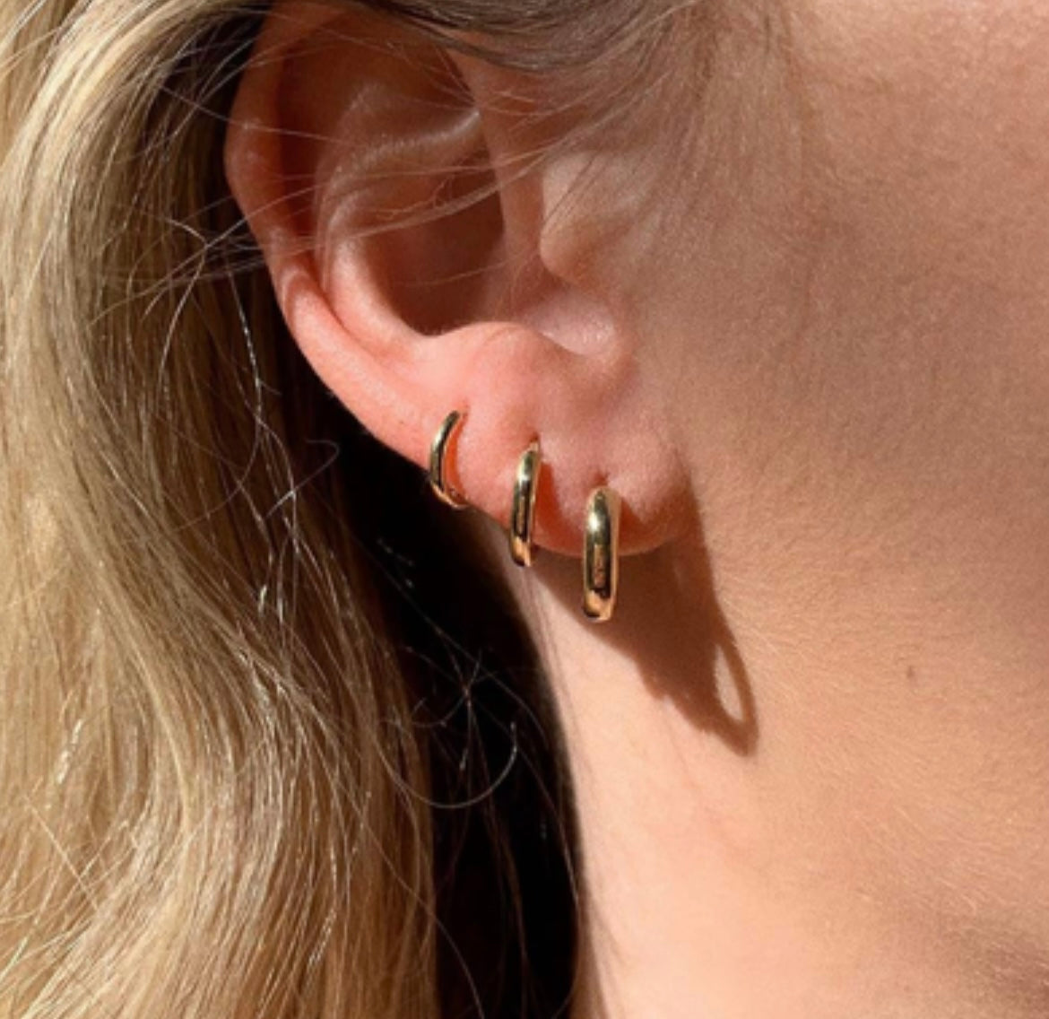 Triple Hoop Earrings