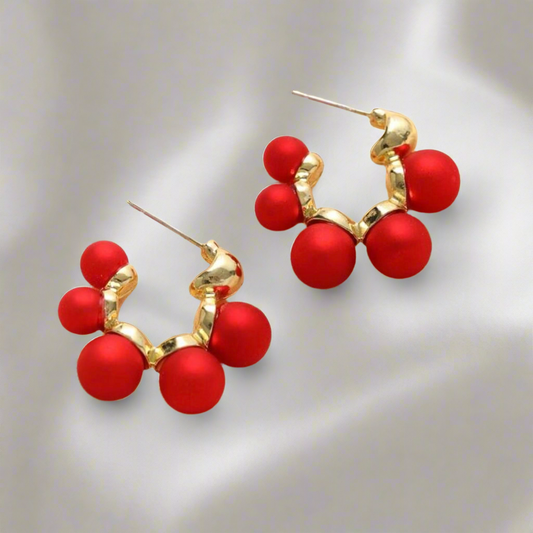 Red Earrings
