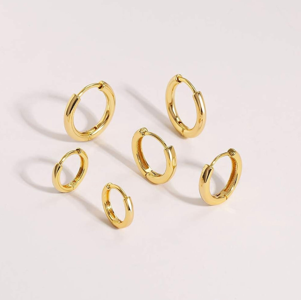 Triple Hoop Earrings