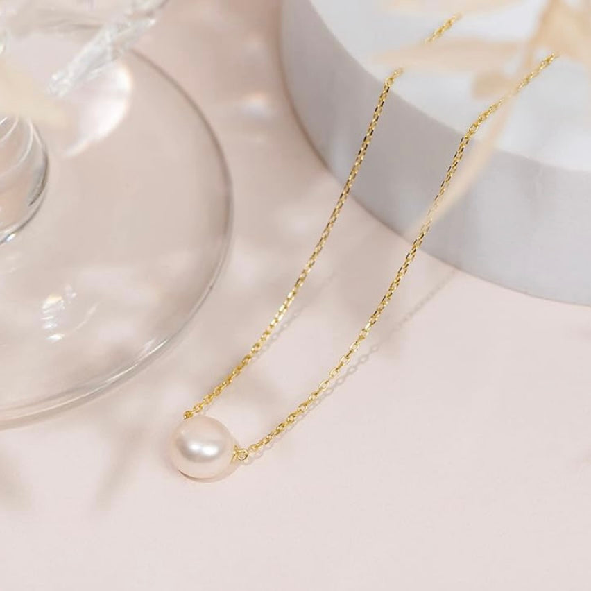 Single Pearl Necklace