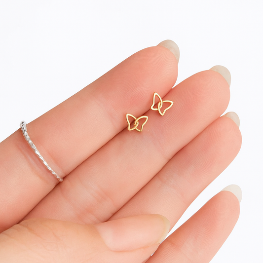 Butterfly Gold Earrings