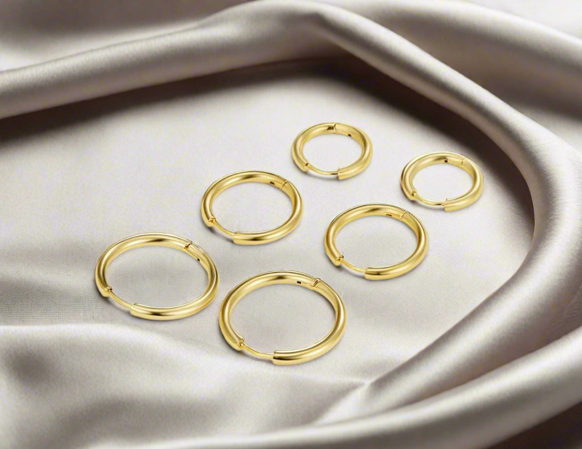 Triple Hoop Earrings